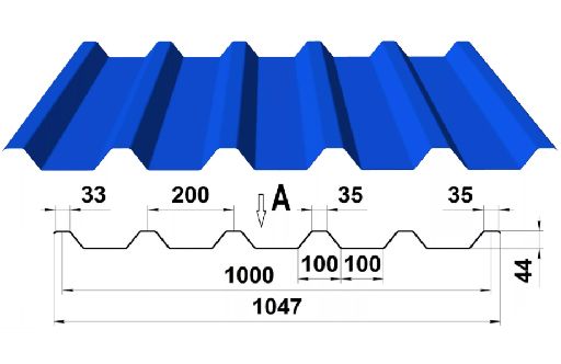 Профнастил С44