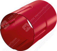 Соединитель трубы Аквасистем 90 RR29 красный