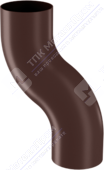 S-обвод Аквасистем 90 RAL8017 шоколад