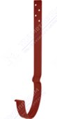 Держатель желоба Аквасистем 150 длинный RR28 темно-красный