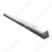 Квадрат стальной 40 ст20