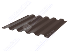 Профнастил полимер С44 0,45 ТУ 1000/1047 ПЭ RAL8017 шоколад