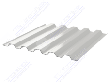 Профнастил полимер С44 0,45 ТУ 1000/1047 ПЭ RAL9003 сигнально-белый