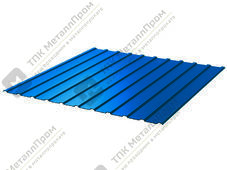 Профнастил полимер С10 0,7 1130/1155 ПЭ RAL5005 сигнально-синий