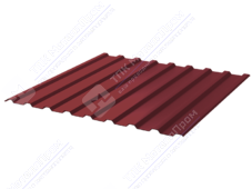 Профнастил полимер СП20 0,4 1100/1150 ПЭ RAL3003 рубин