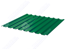 Профнастил полимер СП20 0,5 1100/1150 ПЭ RAL6029 зеленая мята