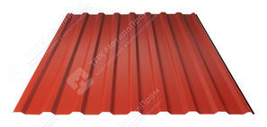 Профнастил МП-20 п/э RAL 3009 (коррида) 0,4 мм