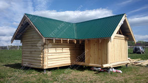 Профнастил МП-20 п/э RAL 6005 (зелёный мох) 0,4 мм