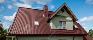 Профнастил МП-20 п/э RAL 8017 (шоколад) 0,45 мм