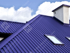 Профнастил МП-20 п/э RAL 5002 (ультрамарин) 0,5 мм