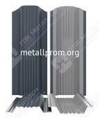 Штакетник металлический Австрийская Плетенка 115 мм, Стальной Бархат, RAL 3005, 6005, 7024, 8004, 8017, 9005