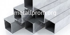 Труба нержавеющая электросварная профильная AISI 304 08Х18Н10 25x25x1,5x6000 мм