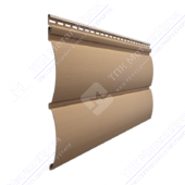 Сайдинг виниловый Docke Premium Блок Хаус D4 7T (Капучино)