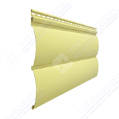 Сайдинг виниловый Docke Premium Блок Хаус D4 7T (Лимон)