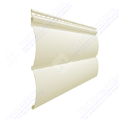 Сайдинг виниловый Docke Premium Блок Хаус D4 7T (Сливки)