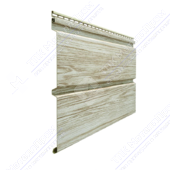 Сайдинг виниловый Docke Lux D6S (Брус, орех)