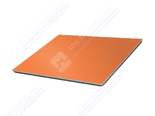 Лист с полимерным покрытием 0,4 мм ПЭ RAL2003 нежно-оранжевый
