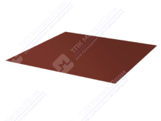 Лист с полимерным покрытием 0,5 мм ПЭ RAL3011 коричнево-красный