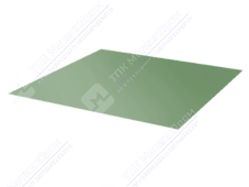 Лист с полимерным покрытием 0,45 мм ТУ ПЭ RAL6021 бледно-зеленый
