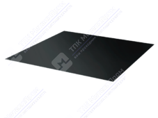 Лист с полимерным покрытием 0,5 мм ПЭ в пленке RAL7022 серая умбра