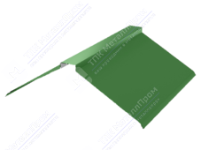 Планка конька плоского 150 150 0,4 2м стандарт ПЭ RAL6021 бледно-зеленый К-512