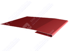 Планка начальная 10 20 10 0,45 3м стандарт ПЭ RAL3011 коричнево-красный К-719