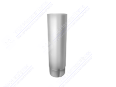 Труба водосточная GrandLine 90 3м металл RAL9003 сигнально-белый