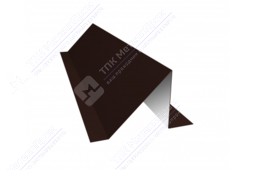 Планка снегозадержателя 95 65 0,4 2м стандарт ПЭ RAL8017 шоколад К-503