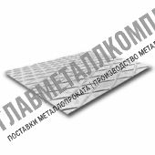 Лист рифленый 6мм x1,5x6м ромб ст3пс/сп
